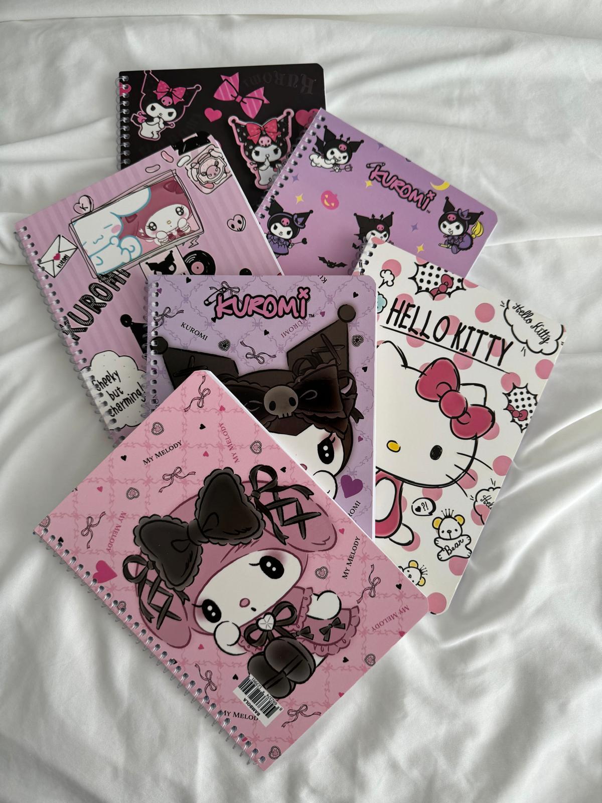 Kuromi Melody Spiralli Defter