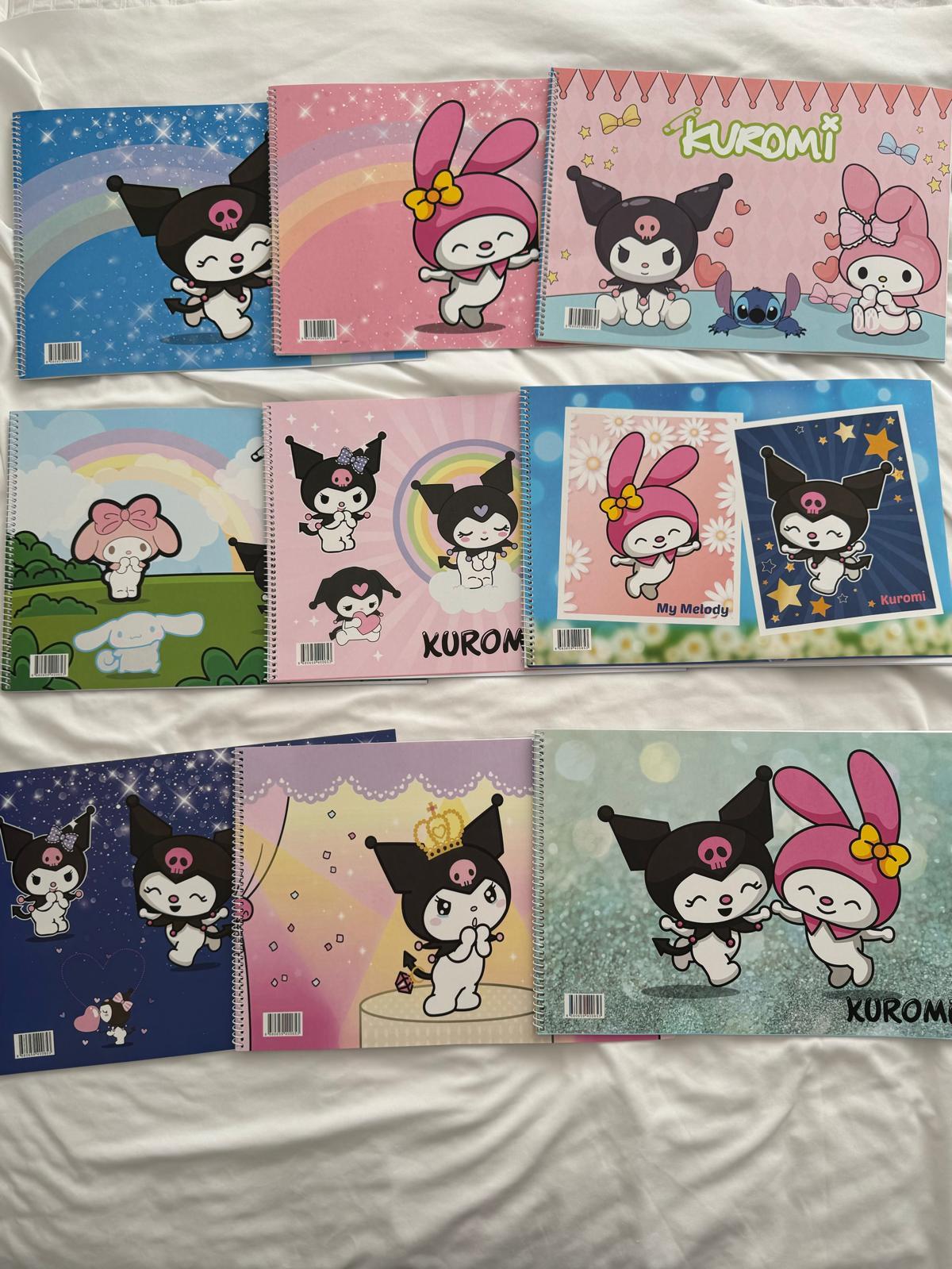 Kuromi Rainbow Resim Defteri
