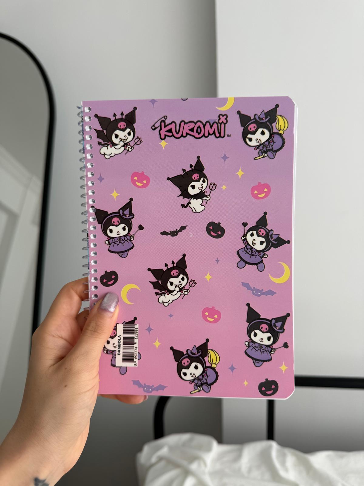 Kuromi Spiralli Defter