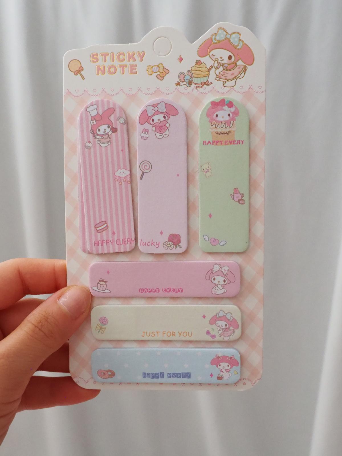 Kuromi Sticky Not Post It Set 4lü Set