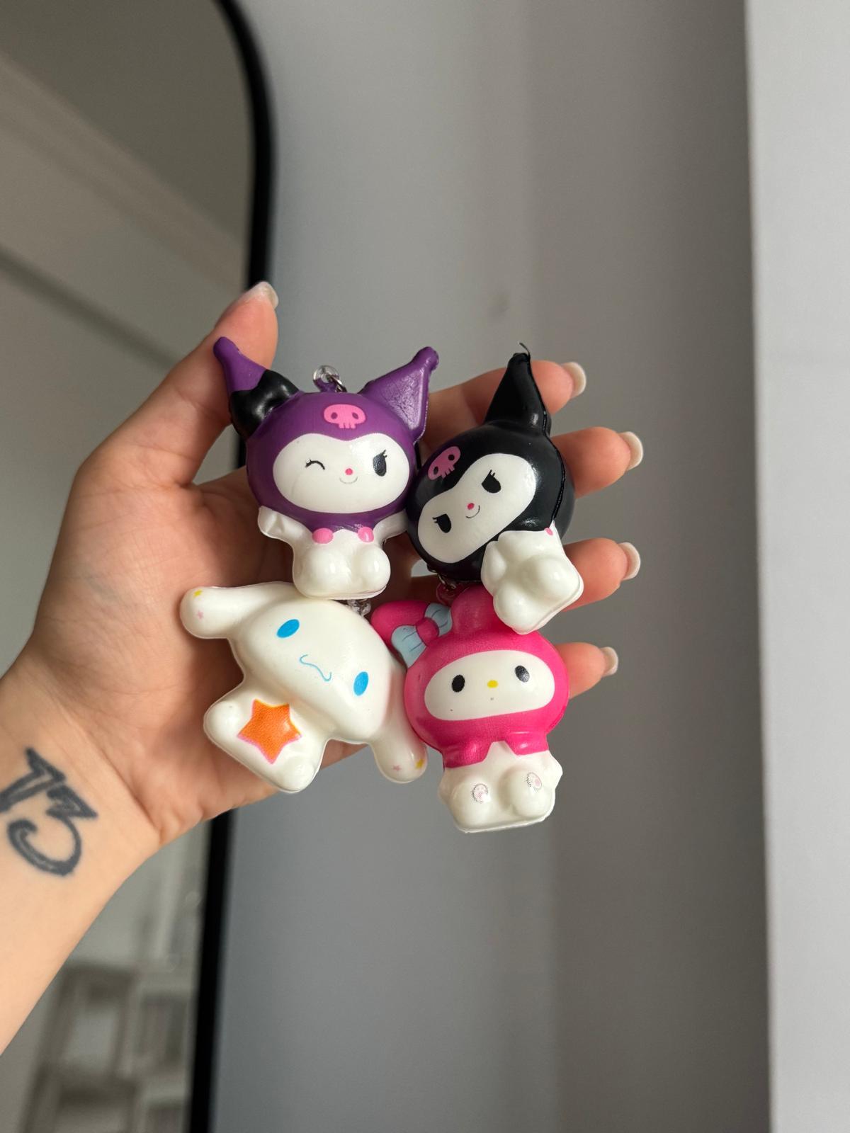 Kuromi Sukuşi Anahtarlık