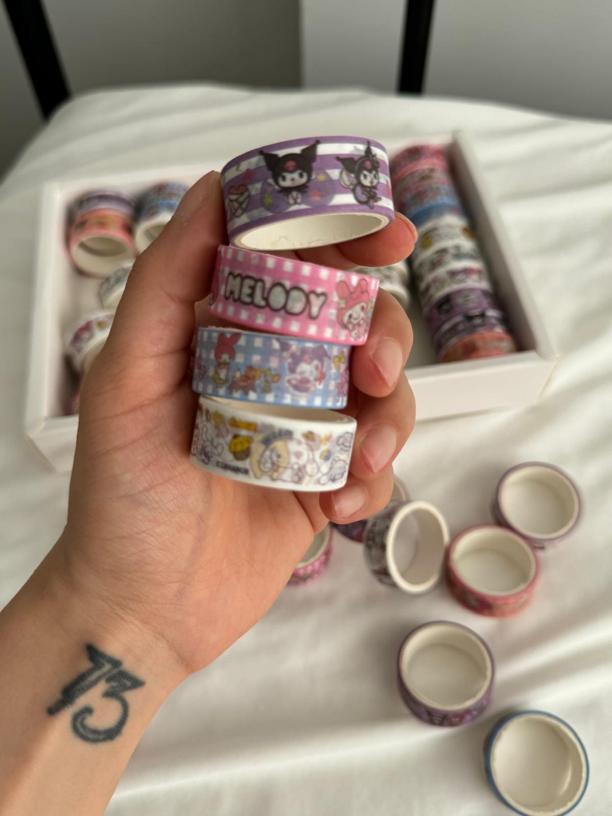 Kuromi Washi Tape 60lı Kutu