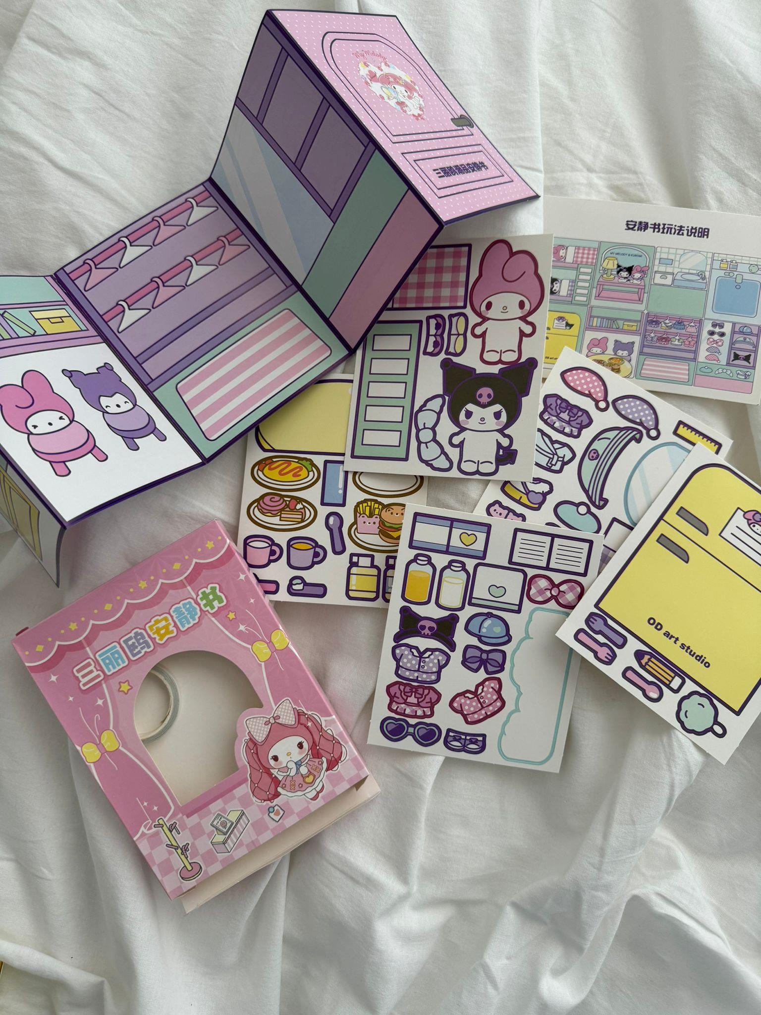 Kuromi World Kendin Yap Quiet Book