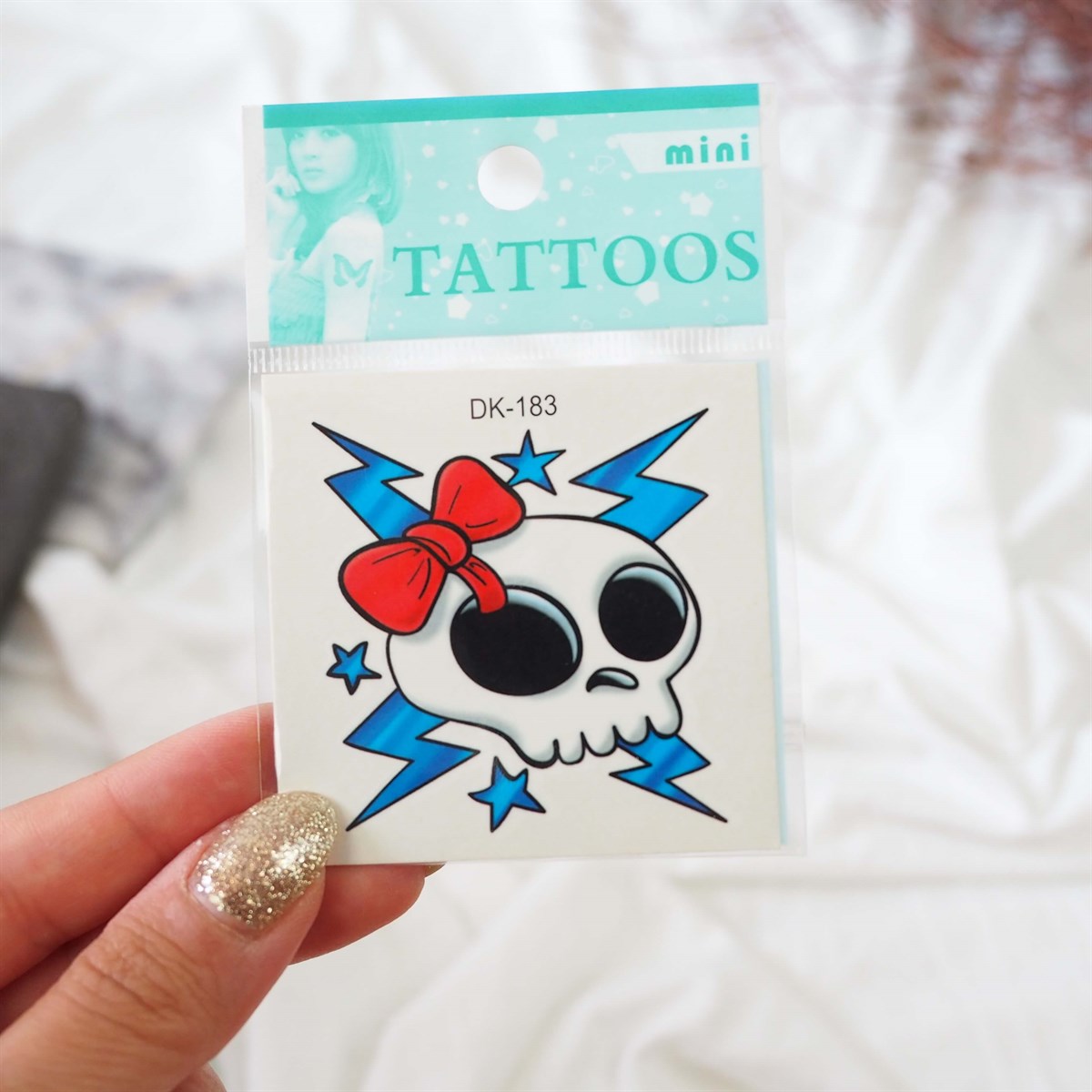 Kurukafa Mini Dövme Fake Tattoo