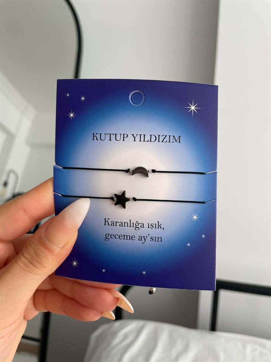 Kutup Yıldızım Çift Bilekliği