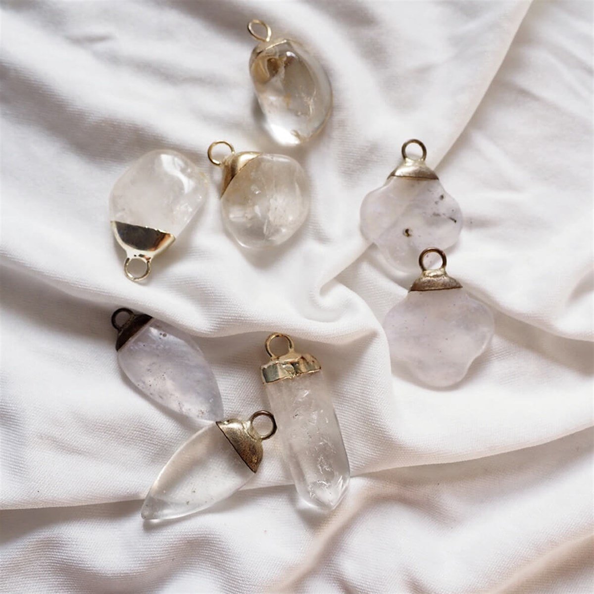 Kuvars Doğal Taş Aksesuar Charmı I DIY