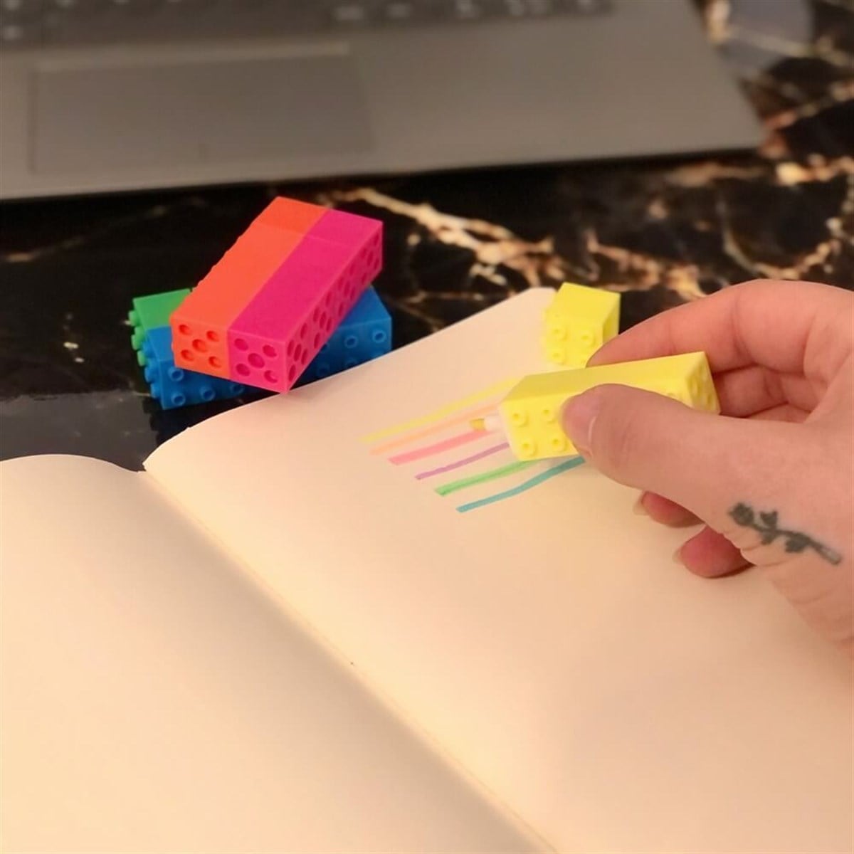 Lego 5'li Keçeli Kalem