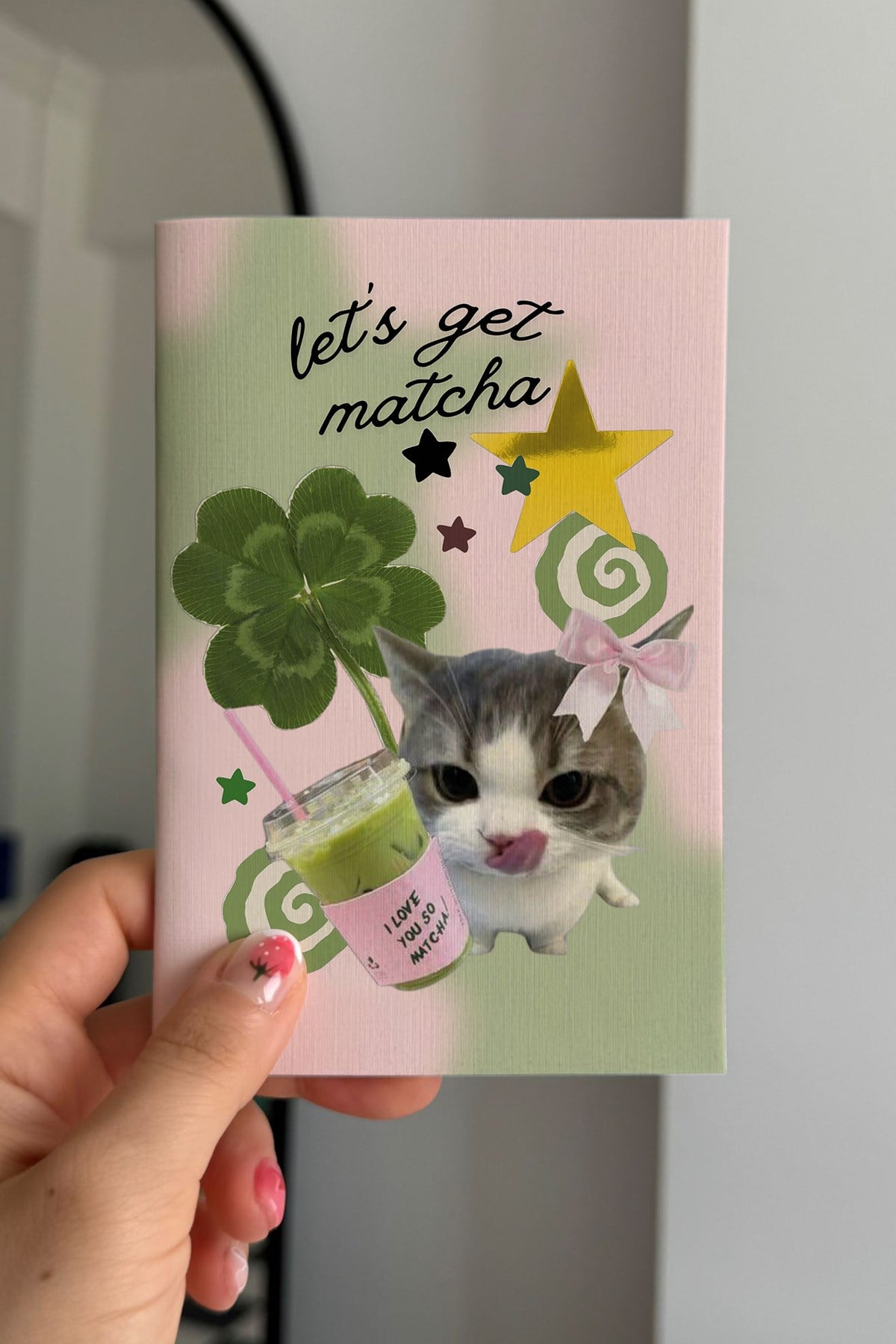 Lets Matcha Mini Çizgisiz Defter