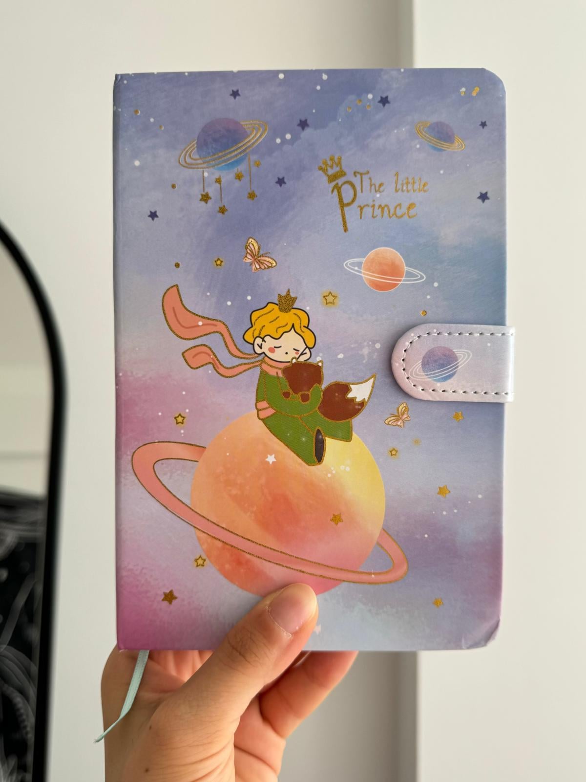 Little Princess Çizgili Kapaklı Defter