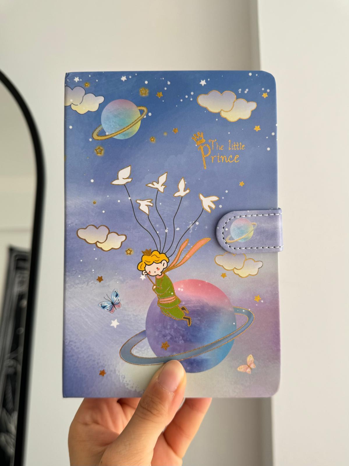 Little Princess Çizgili Kapaklı Defter