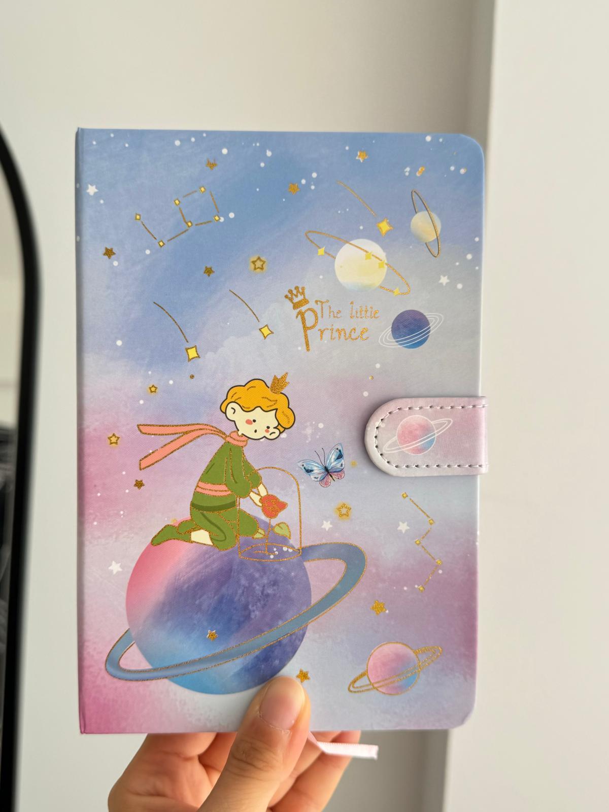 Little Princess Çizgili Kapaklı Defter