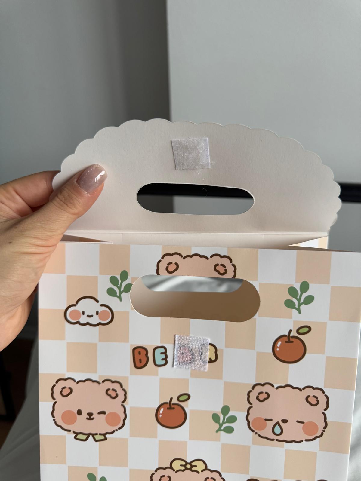 Lovely Kilitli Karton Hediye Çantası