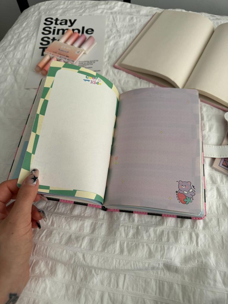 Magnetic Kapaklı Puffy Kuromi Book Defter - Dark Note