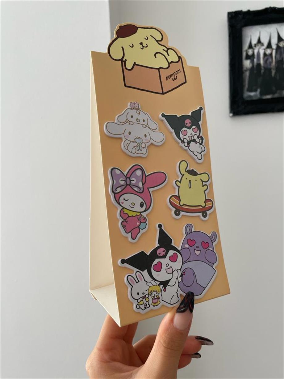 Masa Üstü Kawaii Yapışkan Postit Seti Renk Seçenekleri