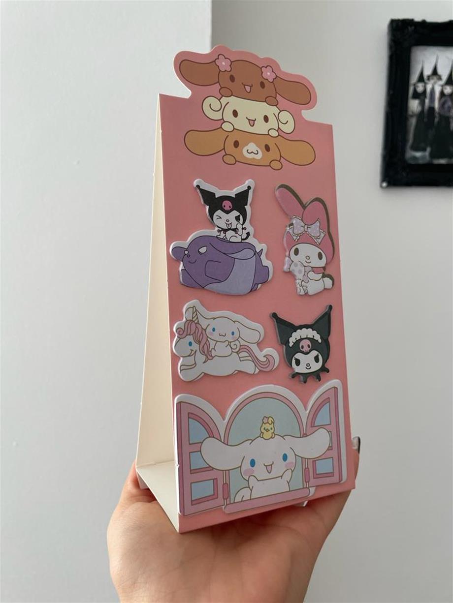 Masa Üstü Kawaii Yapışkan Postit Seti Renk Seçenekleri