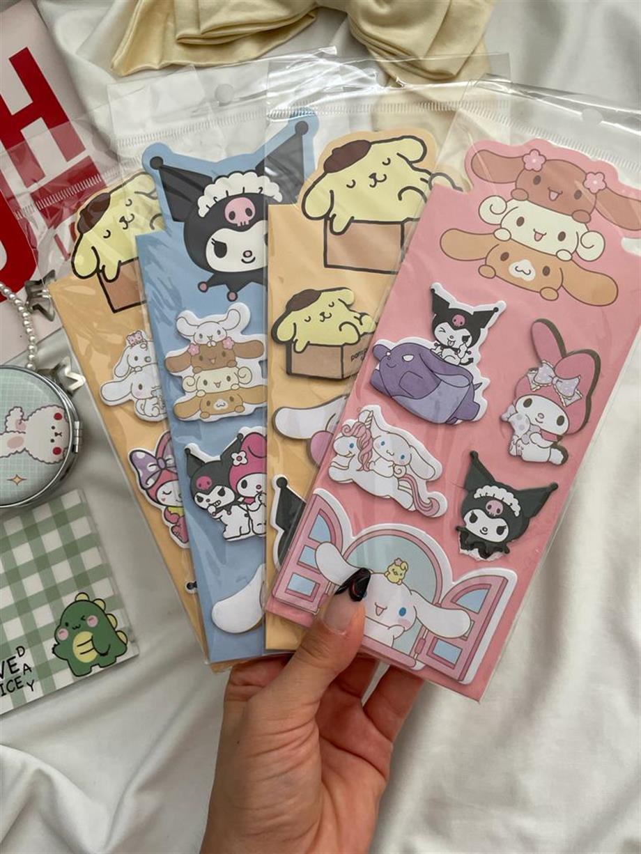 Masa Üstü Kawaii Yapışkan Postit Seti Renk Seçenekleri