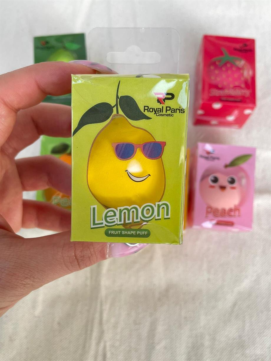 Meyveli Makyaj Süngeri Lemon