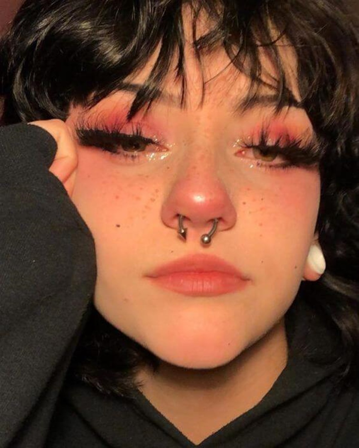Mıknatıslı Fake Septum Piercing Renk Seçenekleri 10 mm