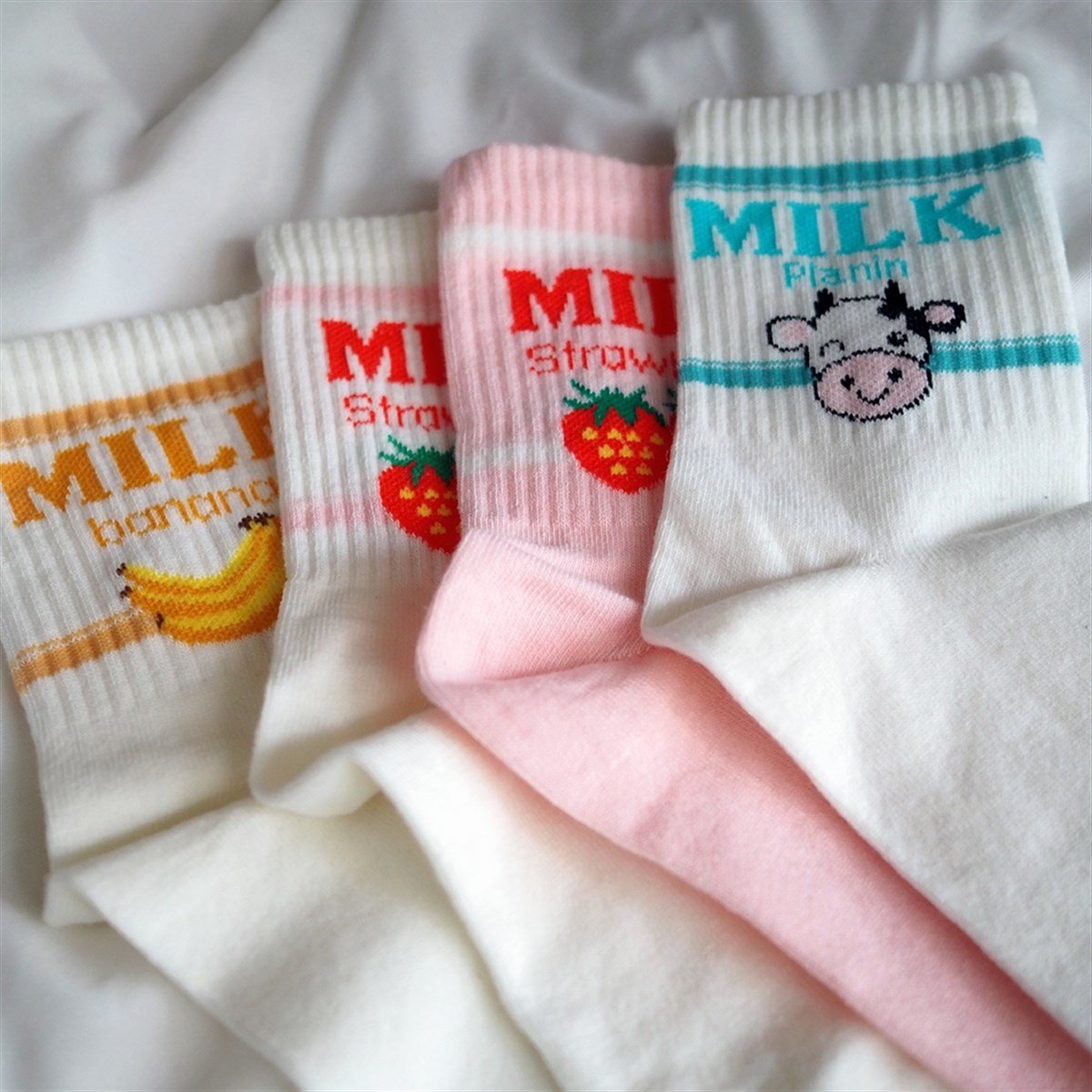 Milk Çorap Set (4 çift)