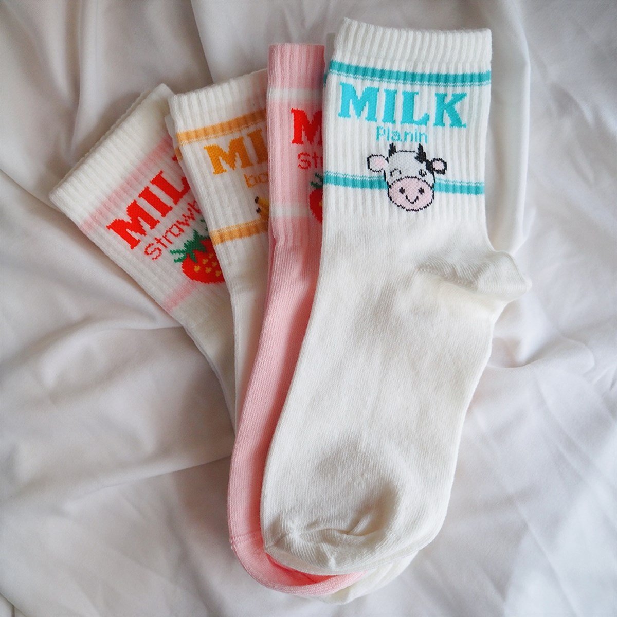 Milk Çorap Set (4 çift)
