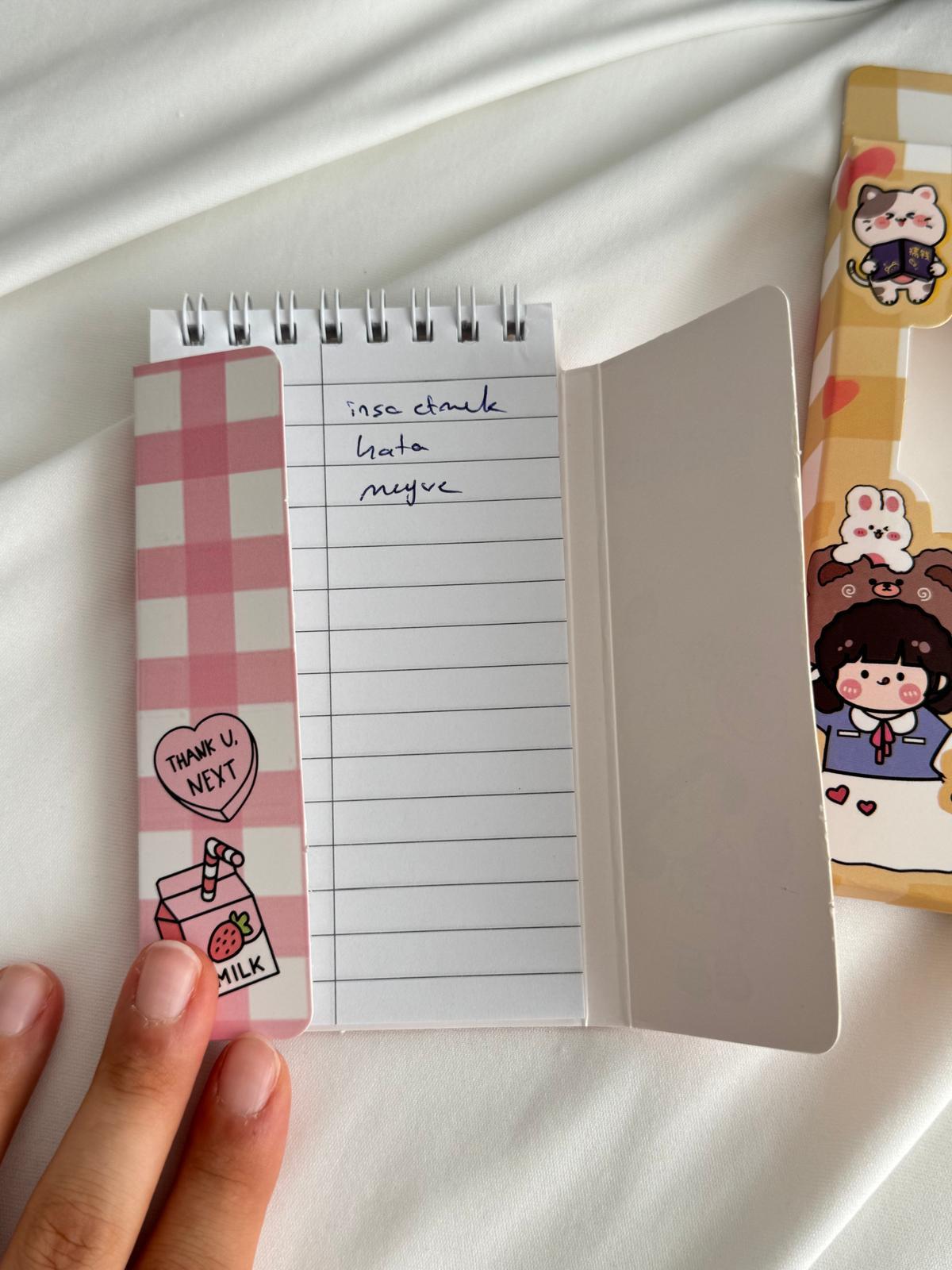 Milk Kawaii Word Book / Kelime Çalışma Defteri