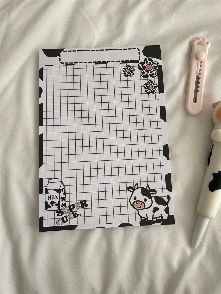 Milky A5 Note Pad