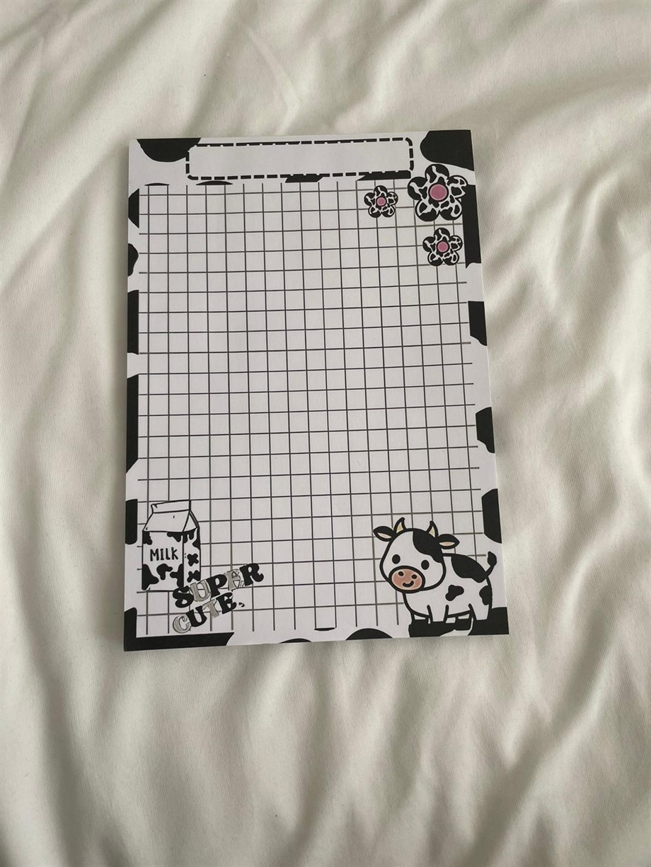 Milky A5 Note Pad