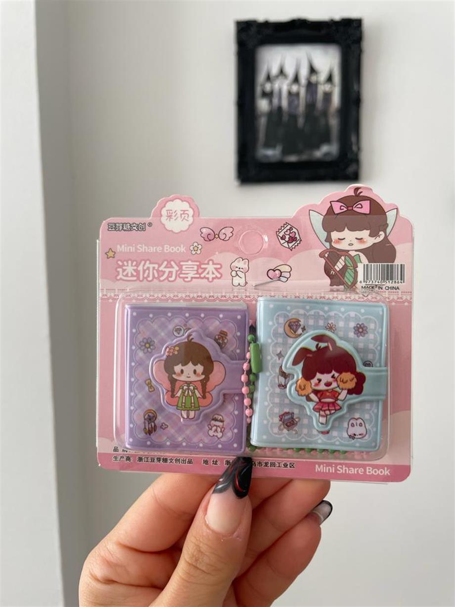 Mini Cırt Kapaklı Mini Anahtarlık Tasarımlı Defter