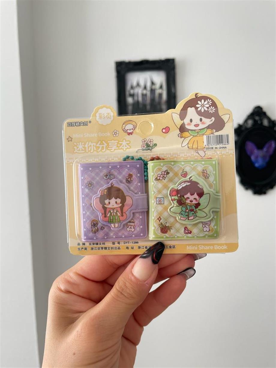 Mini Cırt Kapaklı Mini Anahtarlık Tasarımlı Defter