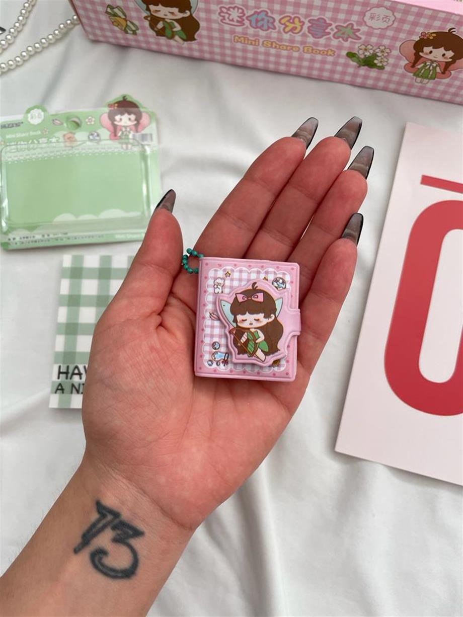 Mini Cırt Kapaklı Mini Anahtarlık Tasarımlı Defter