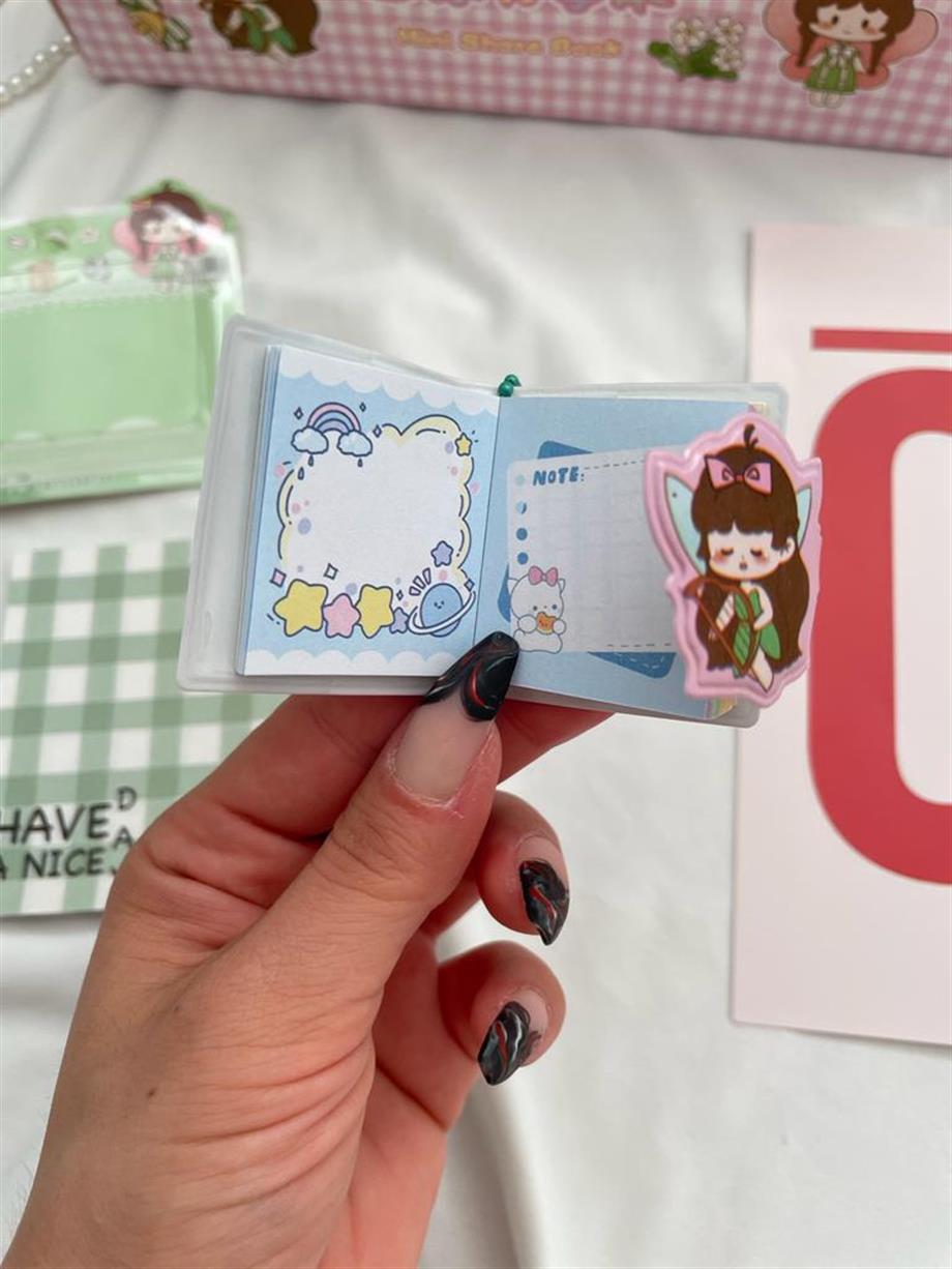 Mini Cırt Kapaklı Mini Anahtarlık Tasarımlı Defter