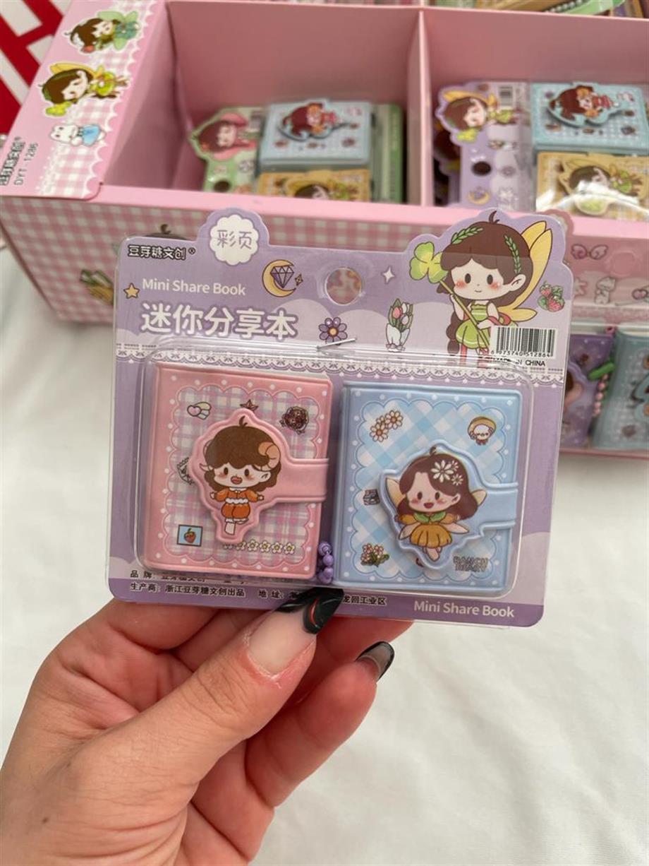 Mini Cırt Kapaklı Mini Anahtarlık Tasarımlı Defter