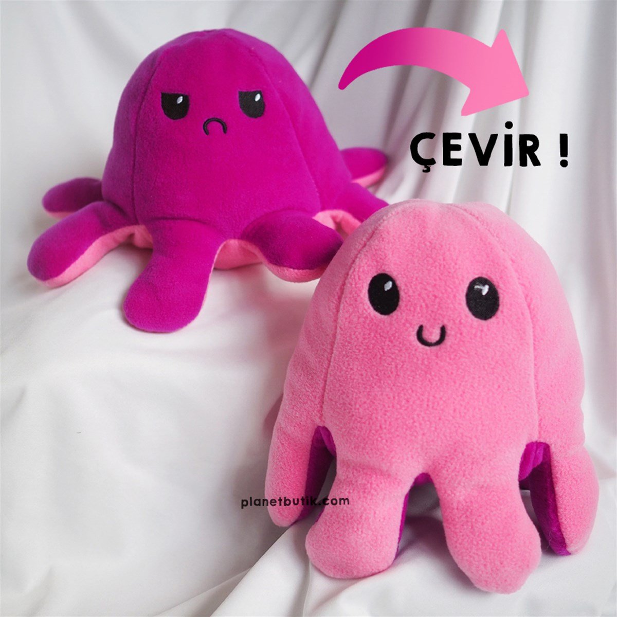 Mood Değiştiren Ahtapot - Mor Pembe