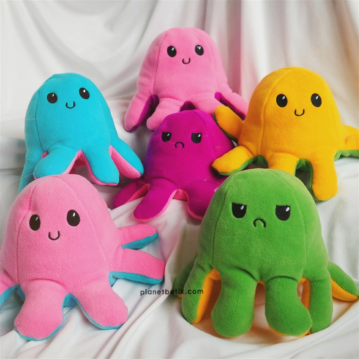 Mood Değiştiren Ahtapot - Sarı Yeşil