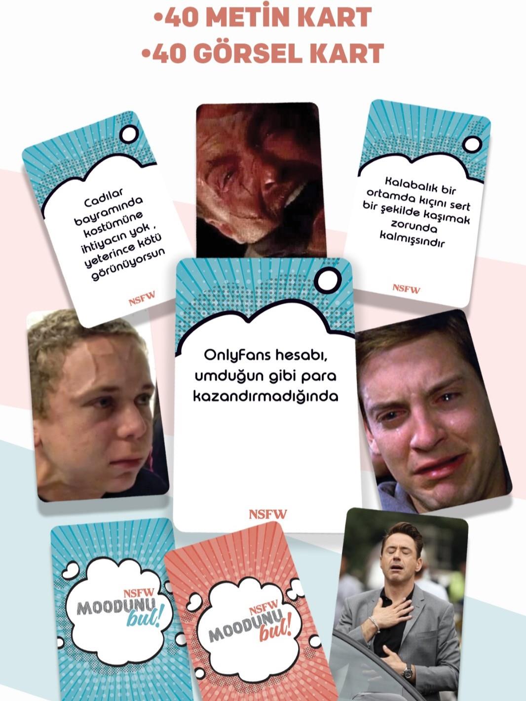 Moodunu Bul + 18 NSFW Paketi