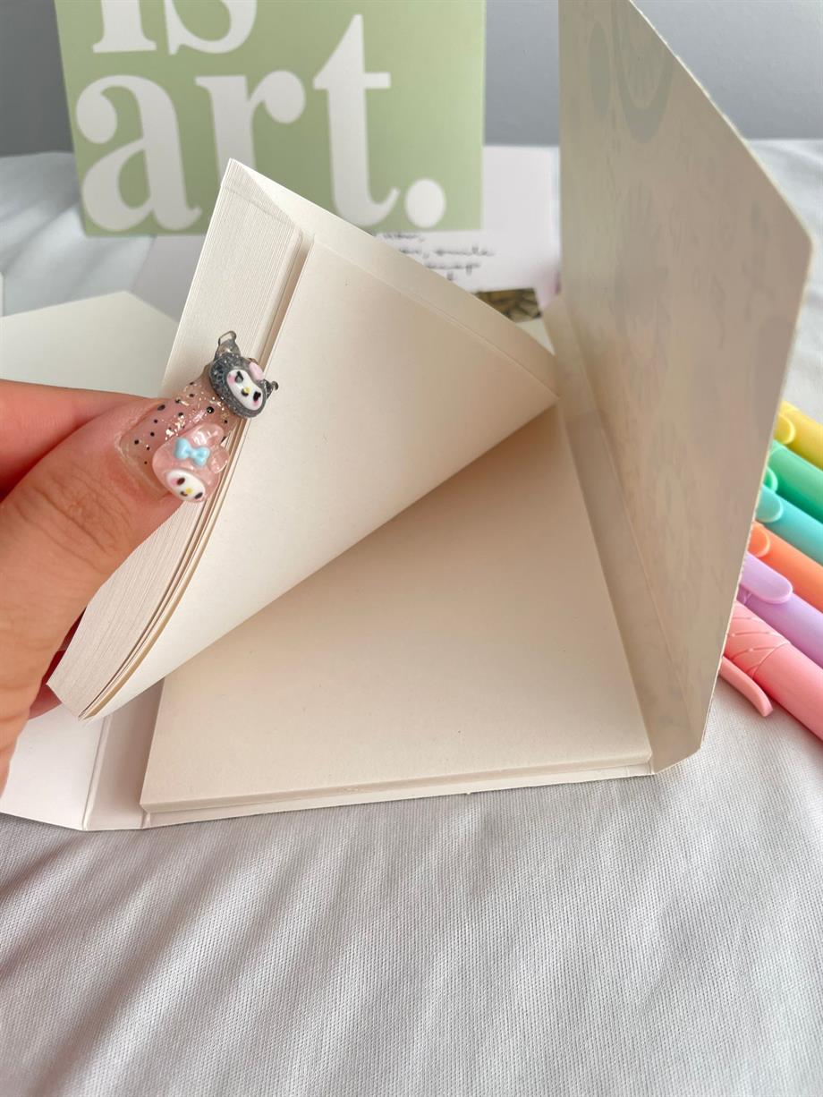 Moon And Sun Tasarımlı Zarf Defter