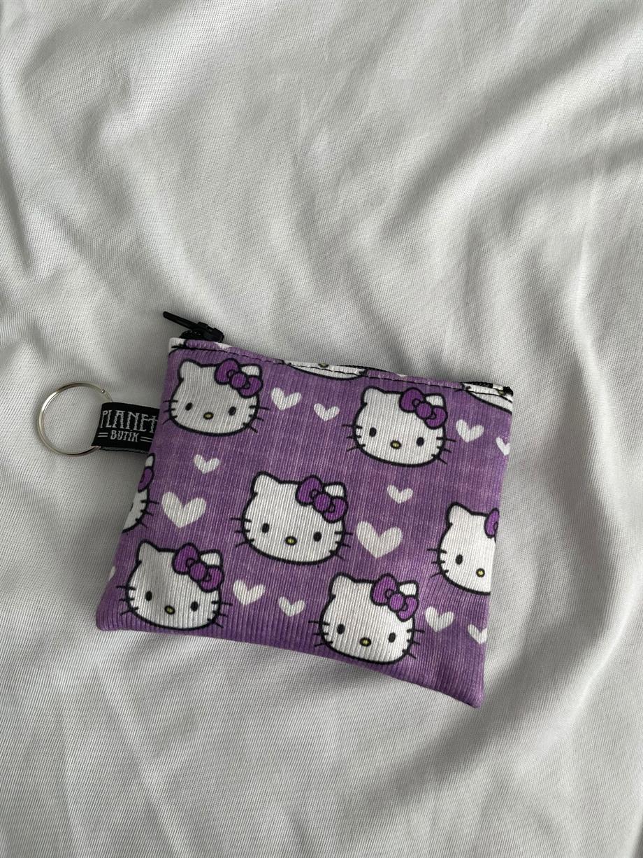 Mor Kitty Bozuk Para Cüzdanı