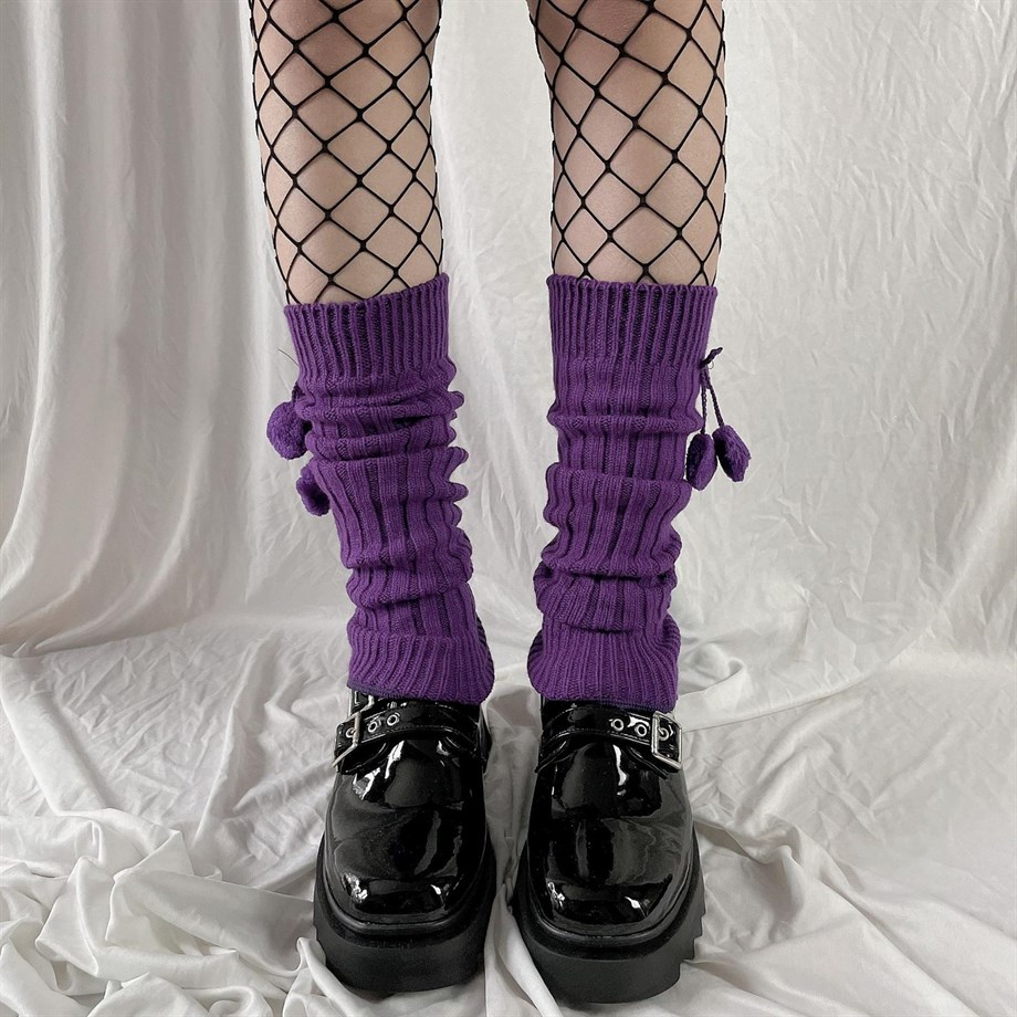 Mor Leg Warmers Tozluk