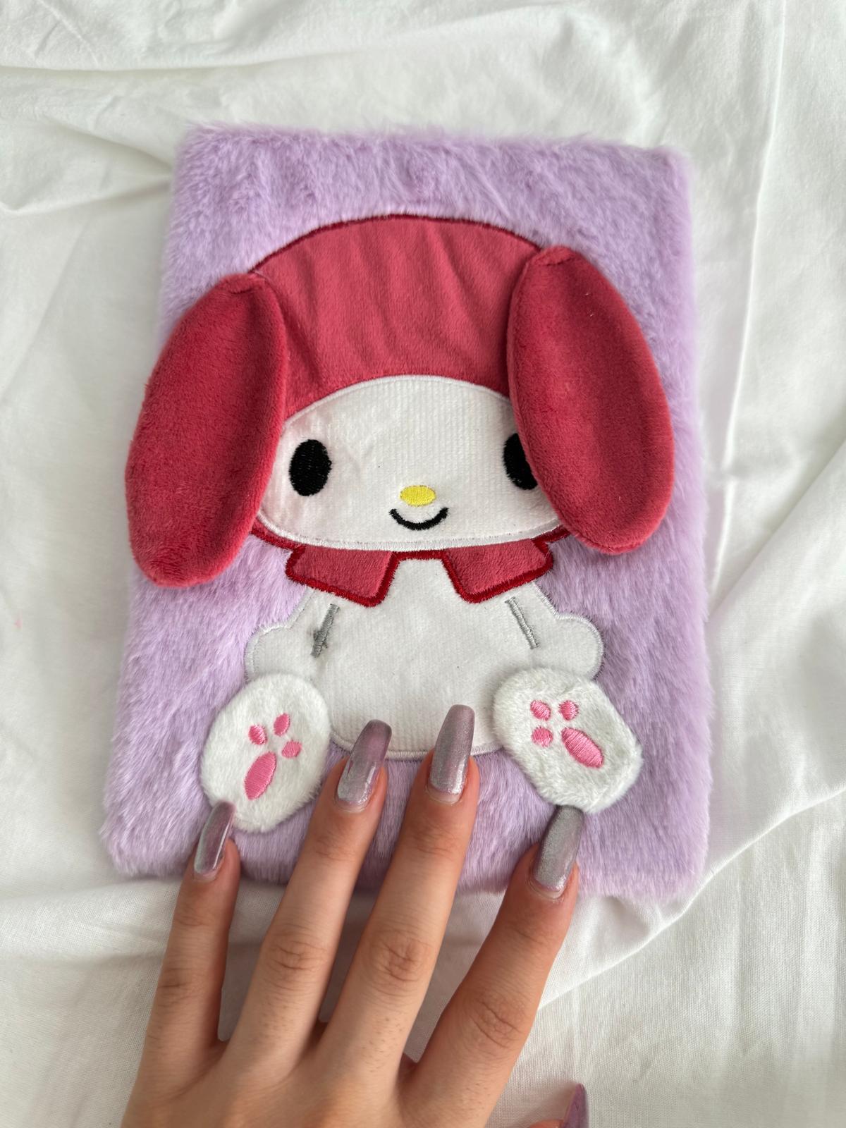My Melody Peluş Çizgili Defter