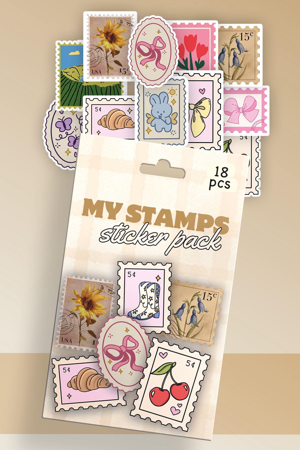 My Stamps Kutulu Sticker Set 18'li