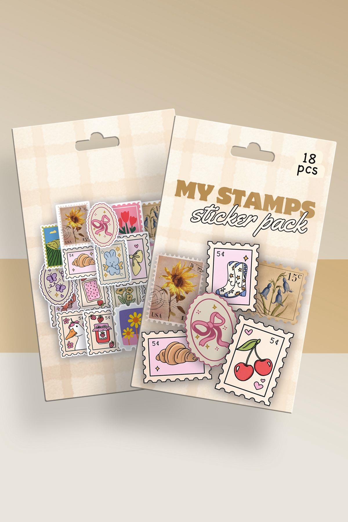 My Stamps Kutulu Sticker Set 18'li