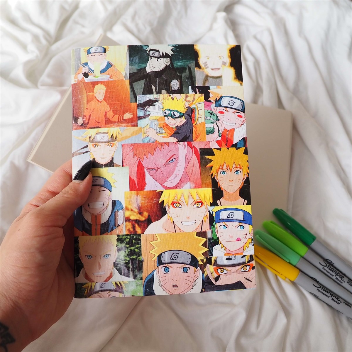 Naruto Kolaj Baskılı Defter
