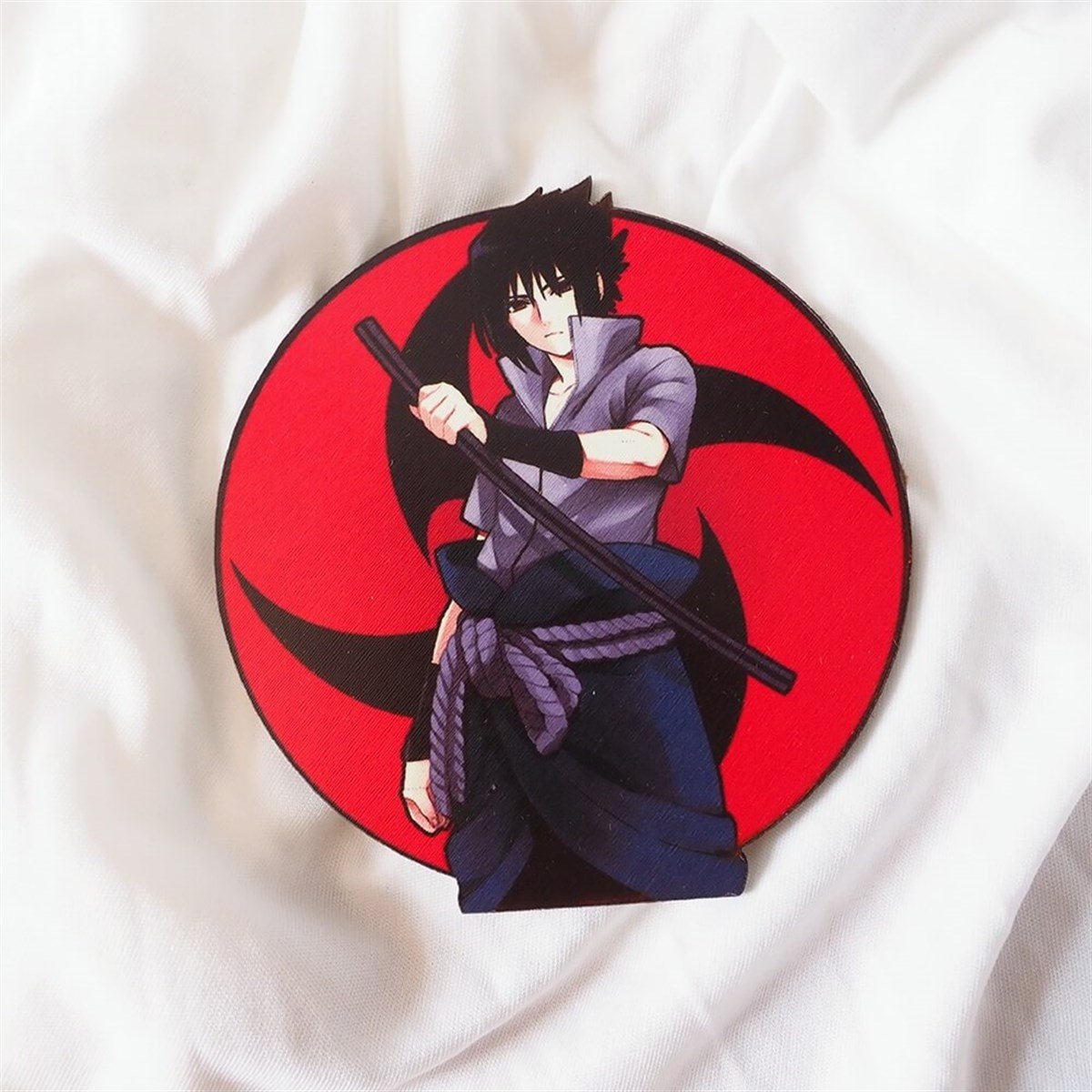 Naruto Sasuke Bardak Altlığı