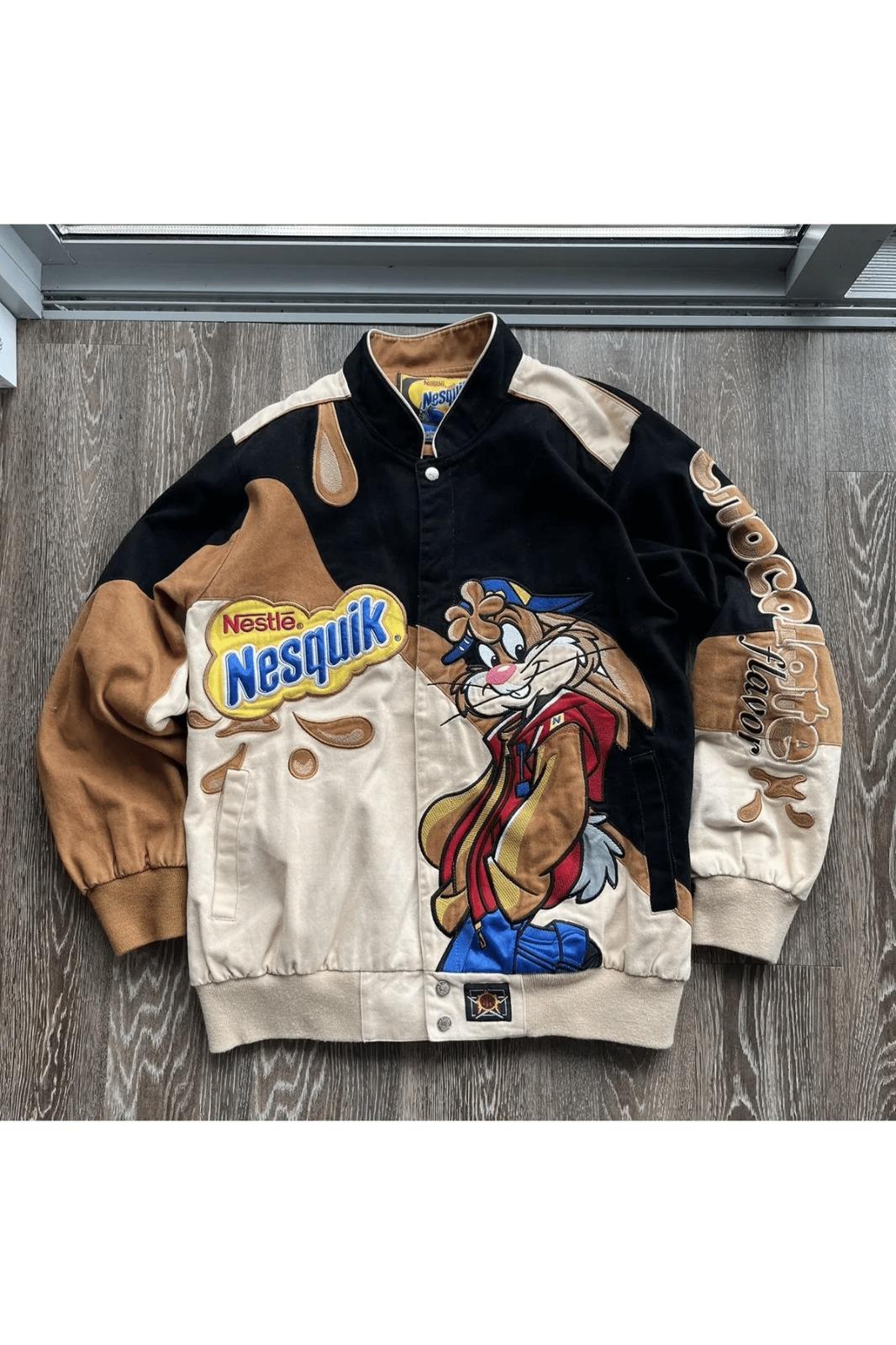Nesquik Nestle Racing Bomber Oversize Ceket