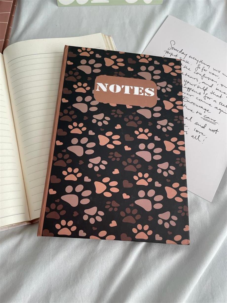 Notes Kahverengi Patili Lastikli Ajanda