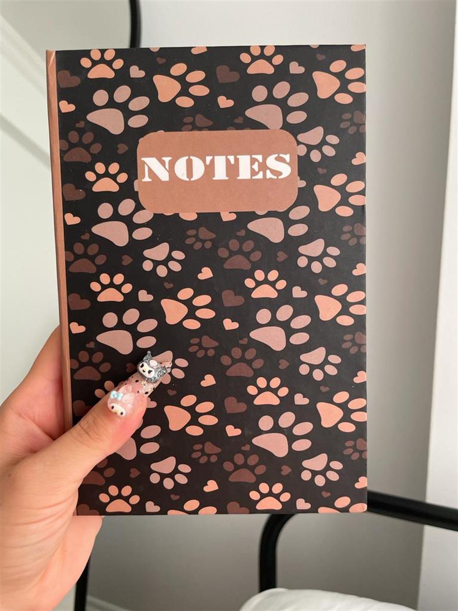 Notes Kahverengi Patili Lastikli Ajanda