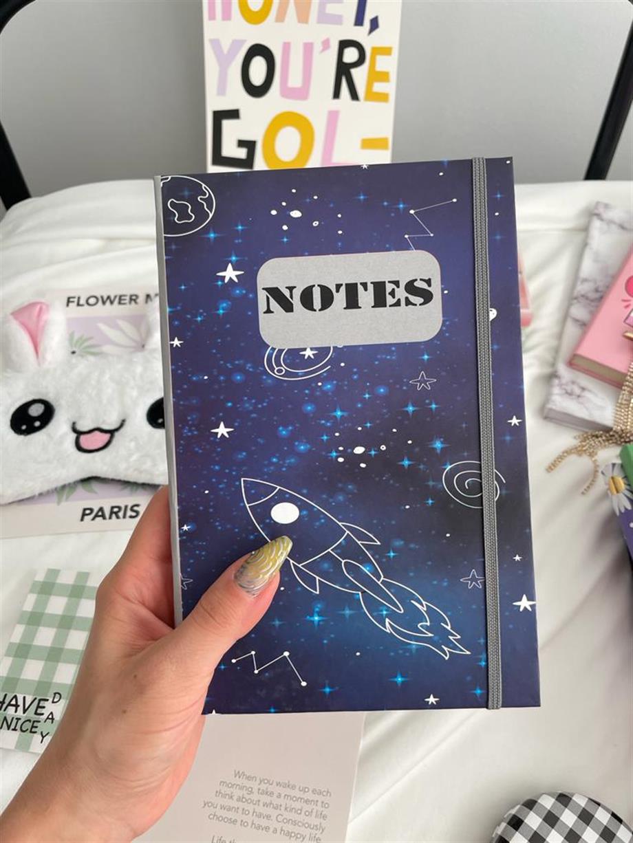 Notes Uzay Lastikli Ajanda