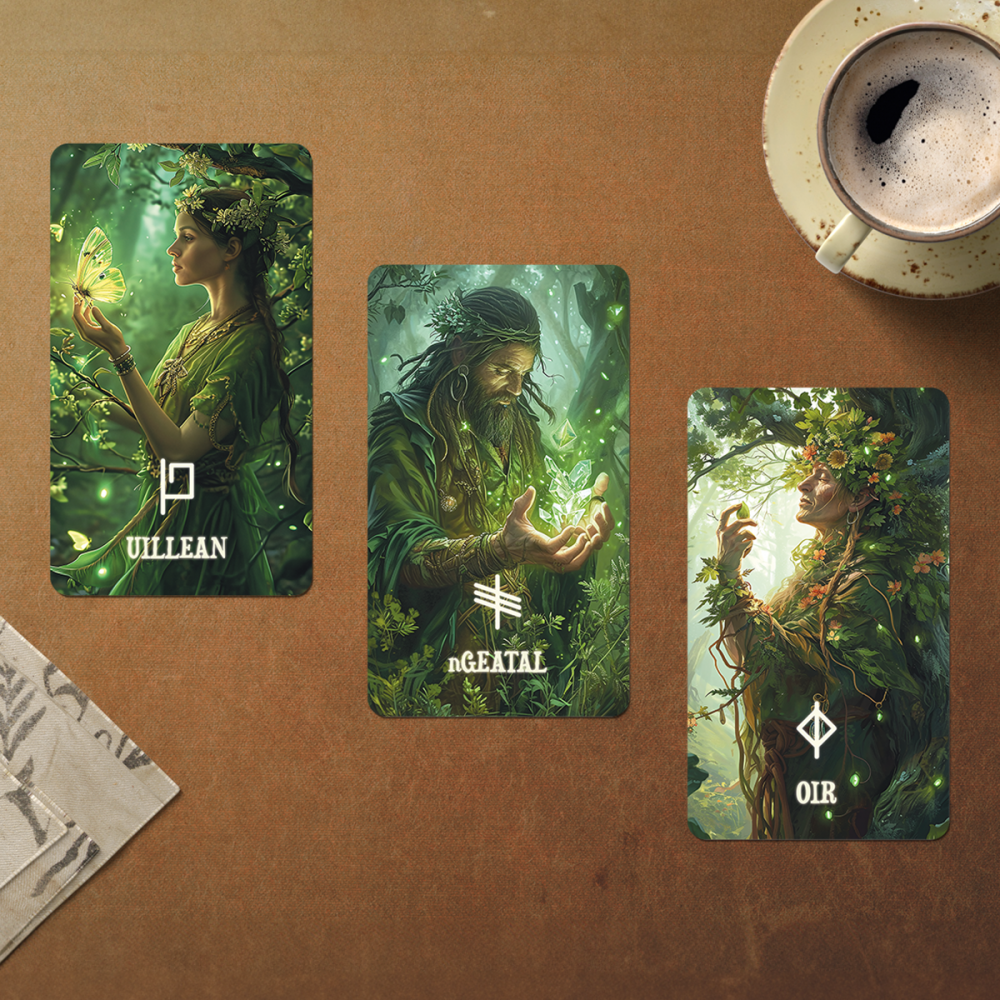 Ogham's Fortune I Kehanet Kitabı ve Kehanet Kartları