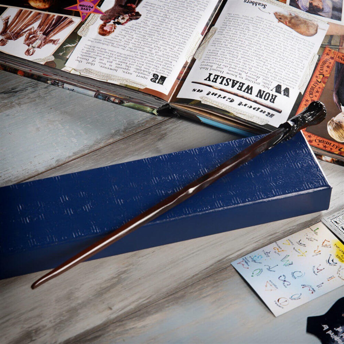 Ollivander's Ron Weasley Asası Orijinal Kutu 35,5 cm