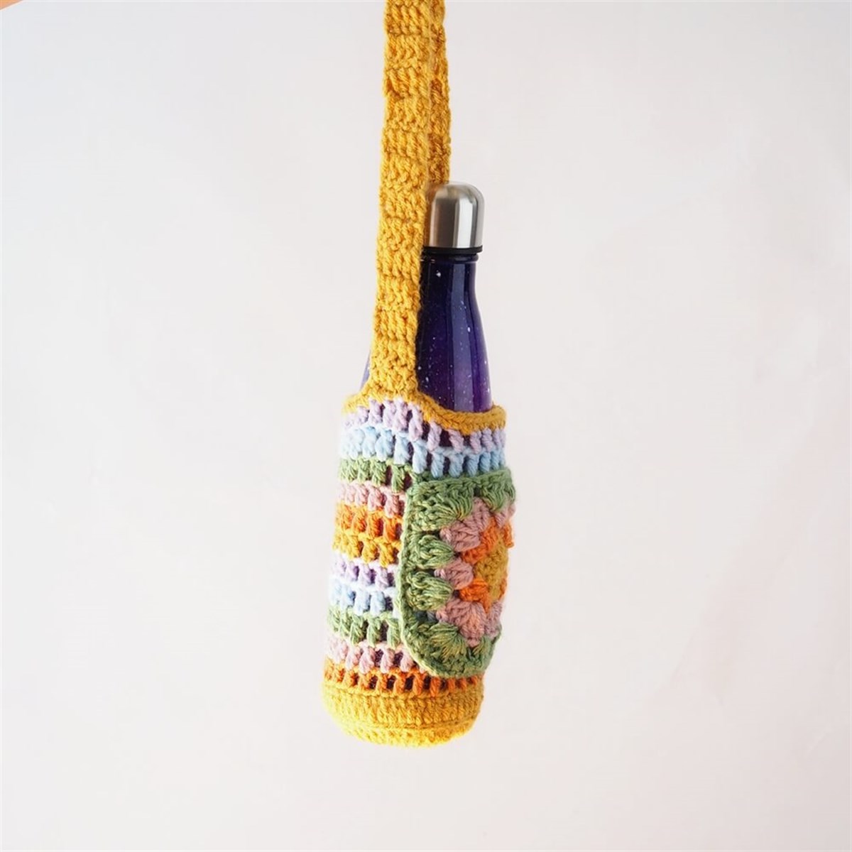 Ön Cepli Şişe Çantası I Handmade